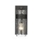 Z-Lite Fontaine 1 Light Vanity, Matte Black & Clear 3035-1V-MB - alternate 7